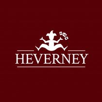 Heverney: Marque pour jeux de carte de Poker et malette de jetons. 