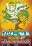 Arbre qui marche: Affiche du festival de l'arbre qui marche 2019 